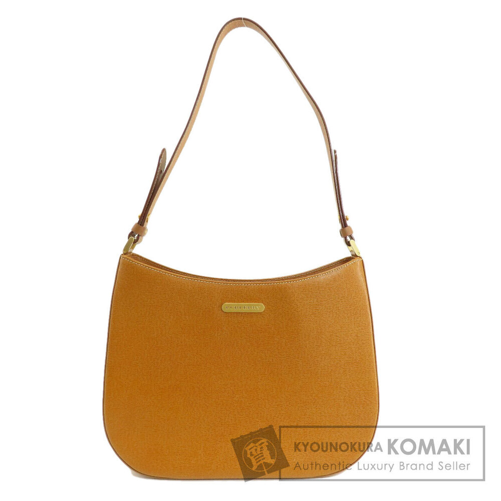 Burberry One Shoulder Hobo Leather Shoulder Bag